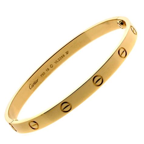 cartier 750 gold bracelet|cartier 750 bracelet price.